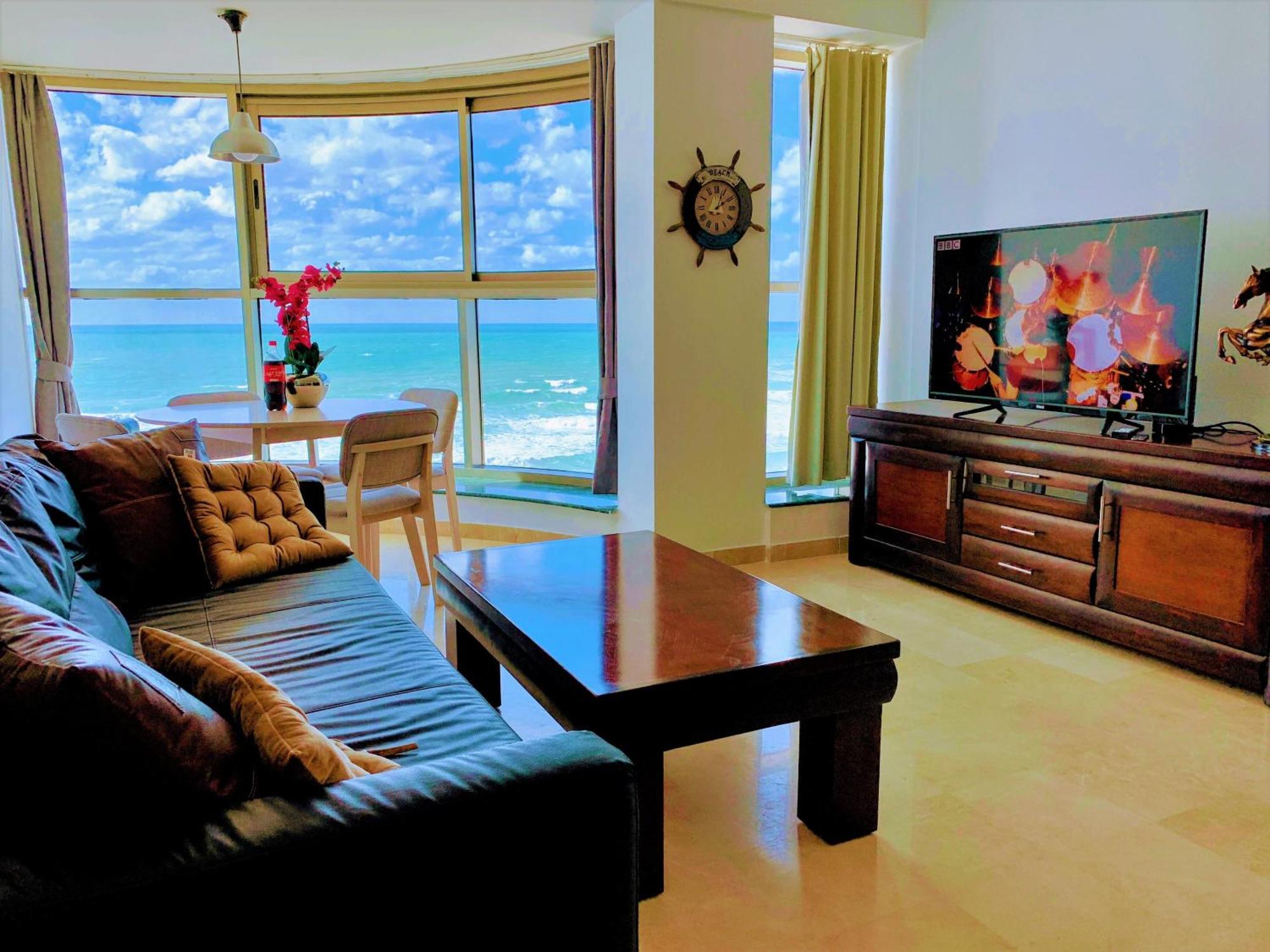 Luxurious Beach apartment Haïfa Extérieur photo